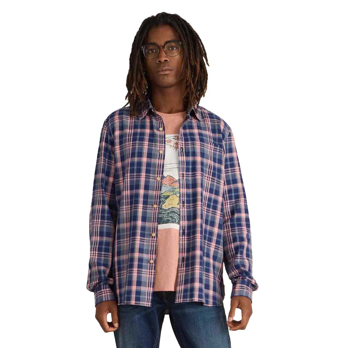 White Stuff Moxley Brushed Long Sleeve Check Shirt